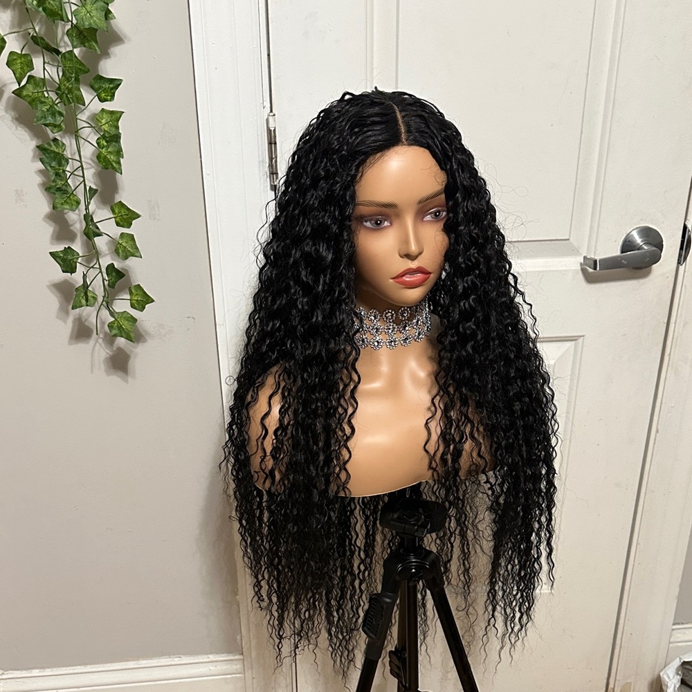 T part  Curly lace Wig